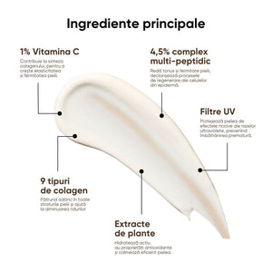 Crema de Zi Anti-Rid cu Protectie 25 SPF și Colagen, 21Collagen