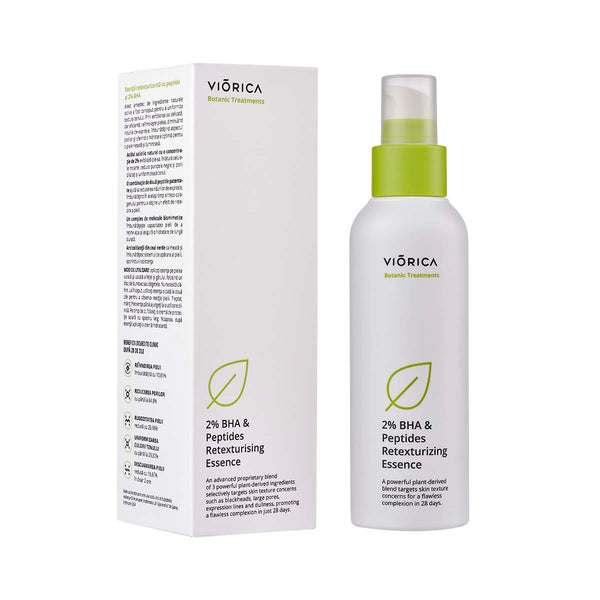 Ретекстурирующая эссенция с пептидами и 2% BHA, Botanic Treatments