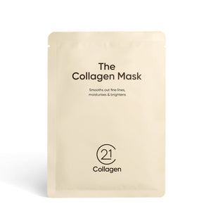 Mască de față hidratantă cu colagen, 21Collagen