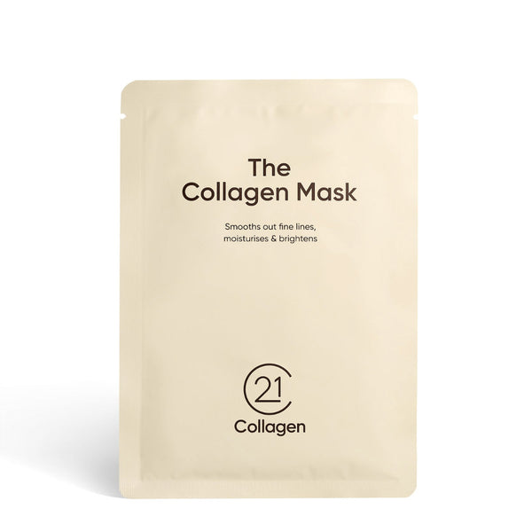 Mască de față hidratantă cu colagen, 21Collagen