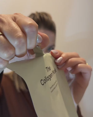 Mască de față hidratantă cu colagen, 21Collagen