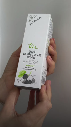 Cremă Multiprotectoare Anti-Age SPF20, Viorica Vie