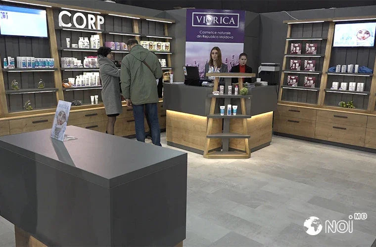 Viorica-Cosmetic i-a uimit pe vizitatorii expoziției la Moldexpo cu produse exclusive din noua linie - Viorica Cosmetic MD