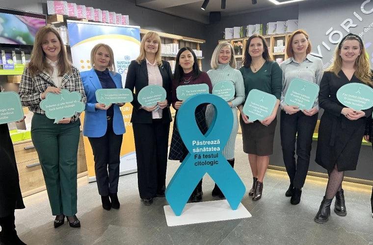 Viorica-Cosmetic se alătură campaniei „Păstrează sănătatea! Fă testul citologic!” - Viorica Cosmetic MD