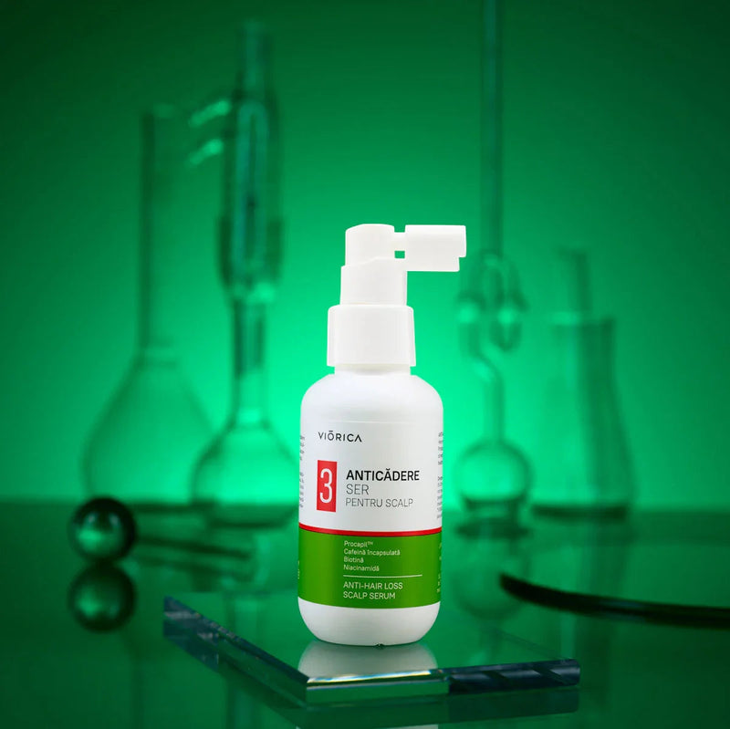 Căderea părului: De ce apare și cum o poți combate eficient - Viorica Cosmetic MD