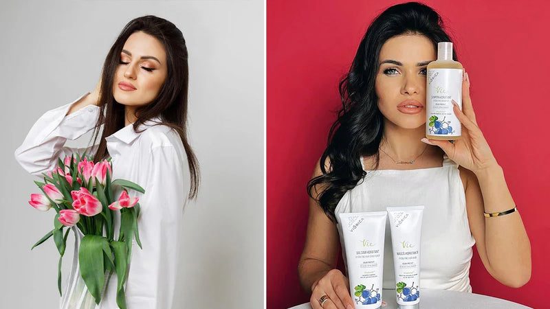 (FOTO) Bloggerițele, despre efectul noilor produse Vie pentru păr - Viorica Cosmetic MD