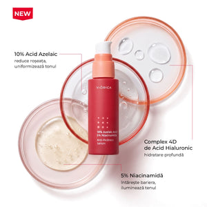 Ser anti-roşeaţă 10% Acid Azelaic + 5% Niacinamidă