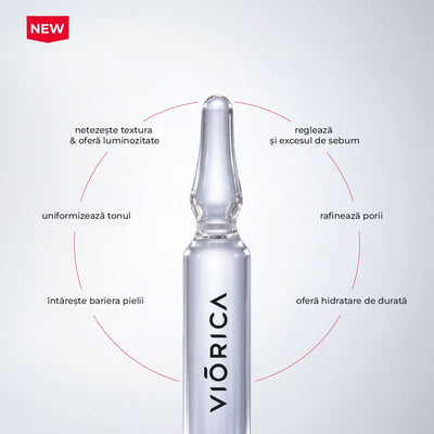Curs de fiole pentru reînnoirea pielii în 20 de zile — Viorica Cosmetic