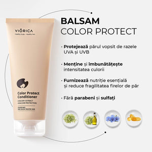 Balsam pentru protecția culorii, Viorica - Viorica Cosmetic MD