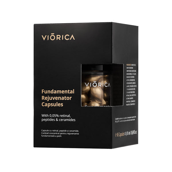 Capsule pentru Rejuvenarea Fundamentală a Pielii - Viorica Cosmetic MD