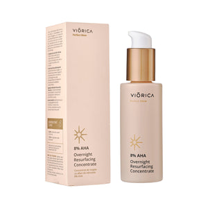 Concentrat de noapte cu efect de reînnoire 8% AHA, Perfect Glow - Viorica Cosmetic MD