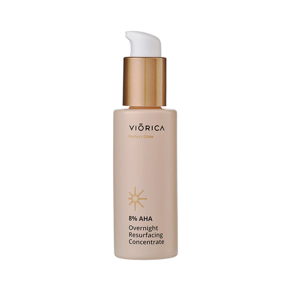 Concentrat de noapte cu efect de reînnoire 8% AHA, Perfect Glow - Viorica Cosmetic MD