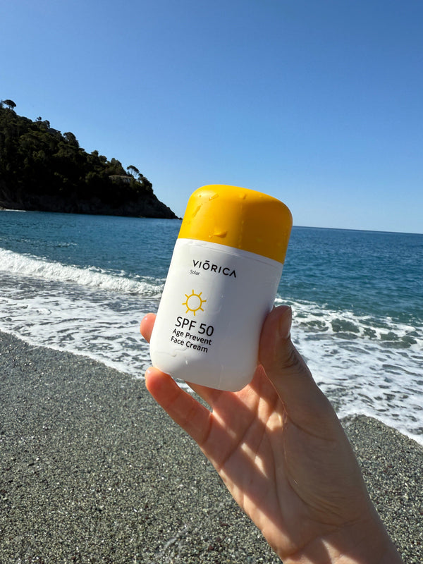 Cremă de Viorica Cosmetic Protecție Solară Age-Prevent Spf 50, Viorica Solar O combinație de 5 filtre