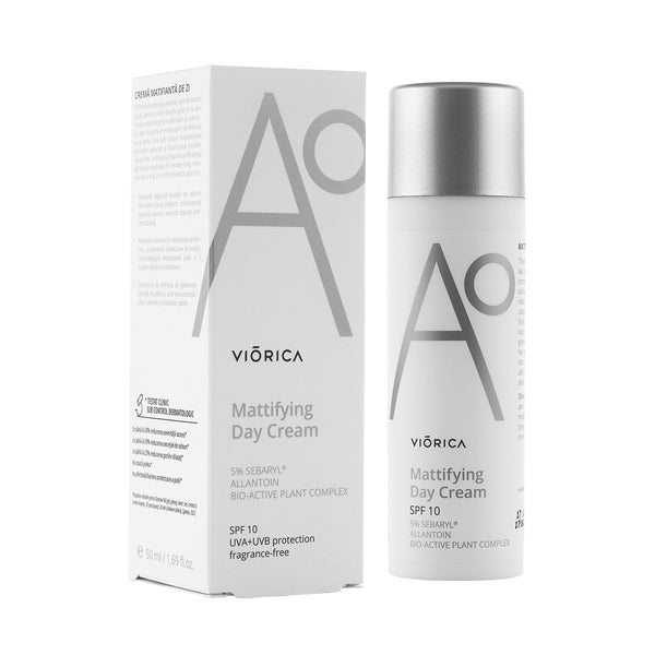Cremă Matifiantă de Zi SPF10, A0 - Viorica Cosmetic MD
