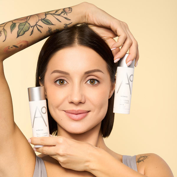 Cremă Matifiantă de Zi SPF10, A0 - Viorica Cosmetic MD