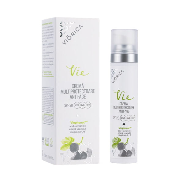 Cremă Multiprotectoare Anti-Age SPF20, Viorica Vie - Viorica Cosmetic MD