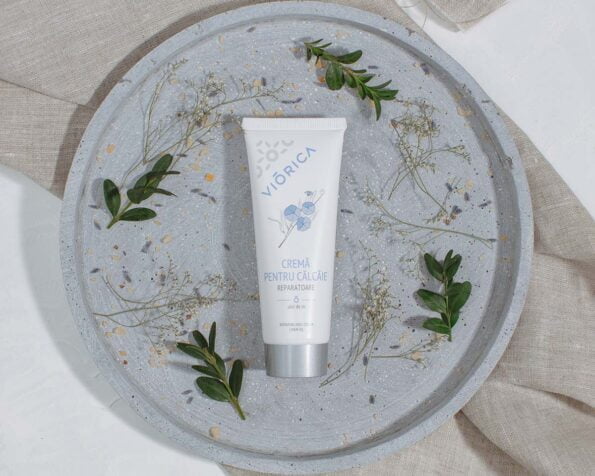 Cremă reparatoare pentru călcâie - Viorica Cosmetic MD