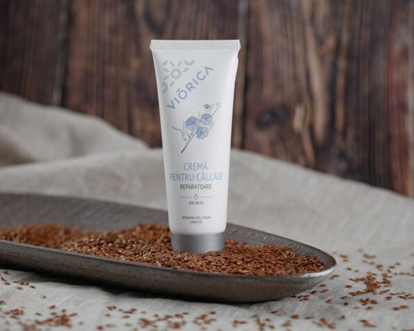 Cremă reparatoare pentru călcâie - Viorica Cosmetic MD