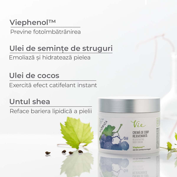 Cremă de Corp Rejuvenantă, Viorica Vie - Viorica Cosmetic MD