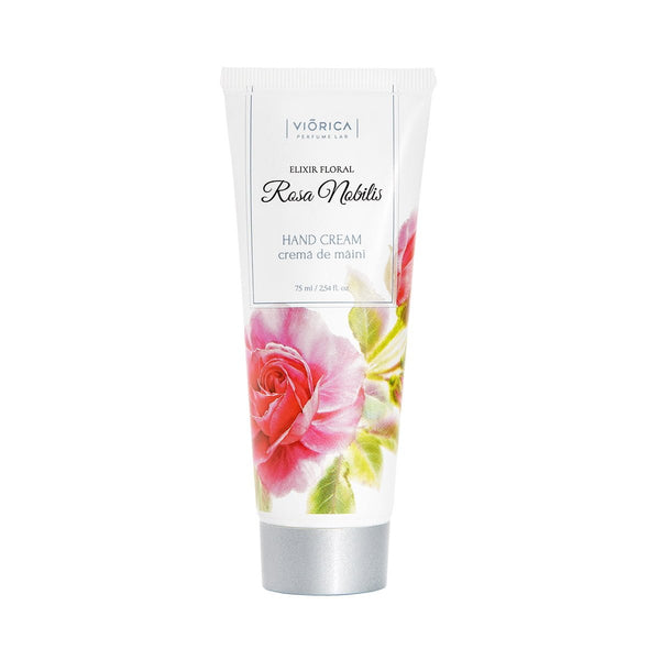Cremă de Mâini „Elixir Floral Rosa Nobilis” - Viorica Cosmetic MD