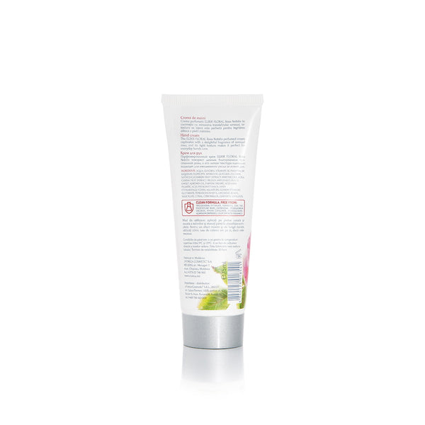 Cremă de Mâini „Elixir Floral Rosa Nobilis” - Viorica Cosmetic MD