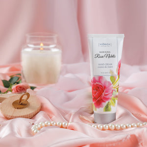 Cremă de Mâini „Elixir Floral Rosa Nobilis” - Viorica Cosmetic MD