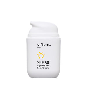 Cremă de Protecție Solară Age-Prevent Spf 50, Viorica Solar - Viorica Cosmetic MD