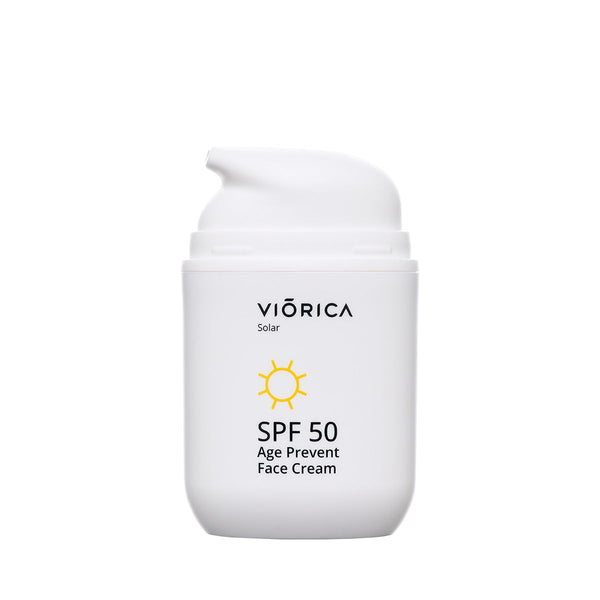 Cremă de Protecție Solară Age-Prevent Spf 50, Viorica Solar - Viorica Cosmetic MD