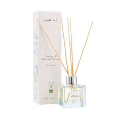 Difuzor de Viorica Cosmetic parfum BAMBUS ZAHĂR BRUN