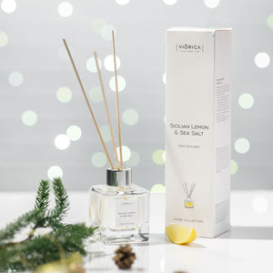 Difuzor de parfum LĂMÂIE SICILIANĂ & SARE DE MARE - Viorica Cosmetic MD