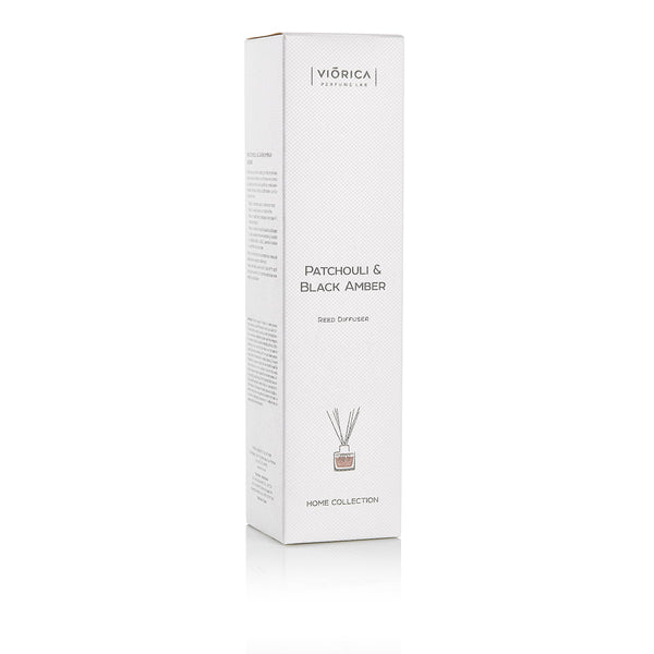Difuzor de parfum PATCHOULI & CHIHLIMBAR NEGRU - Viorica Cosmetic MD