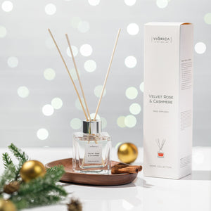 Difuzor de parfum TRANDAFIR DE CATIFEA & CAȘMIR - Viorica Cosmetic MD