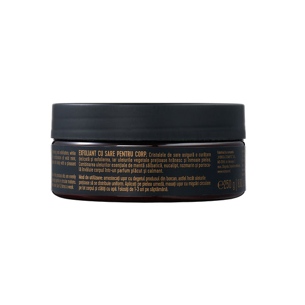 Exfoliant cu sare pentru corp Viorica Essentielle - Viorica Cosmetic MD