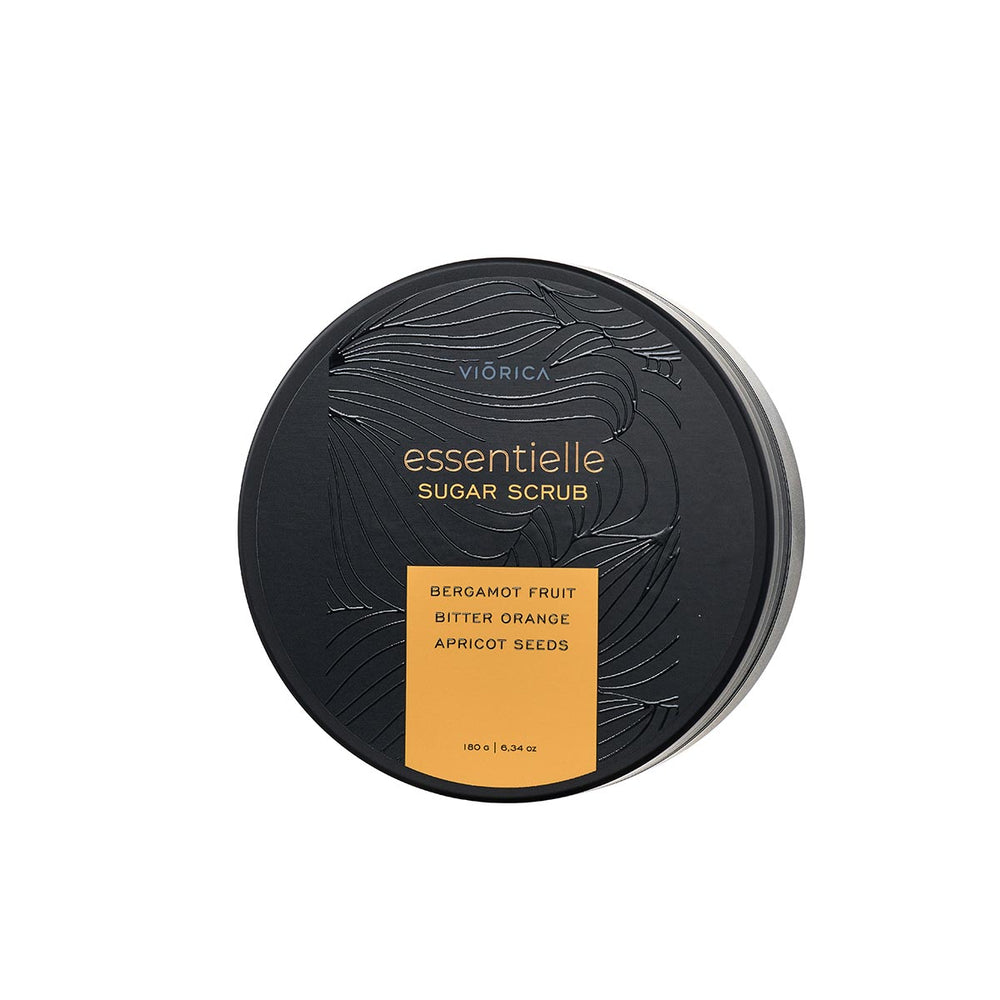 Exfoliant cu zahăr pentru corp Viorica Essentielle - Viorica Cosmetic MD