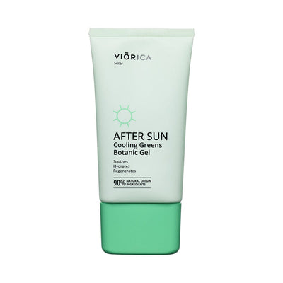 Gel Botanic Viorica Cosmetic cu Note Verzi Răcoritoare, Viorica Solar O formulă calmantă pe bază
