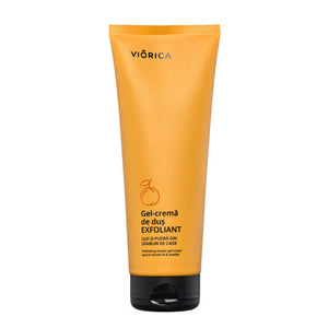 Gel-Cremă de Duș Exfoliant - Viorica Cosmetic MD
