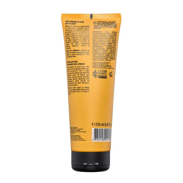 Gel-Cremă de Duș Exfoliant - Viorica Cosmetic MD