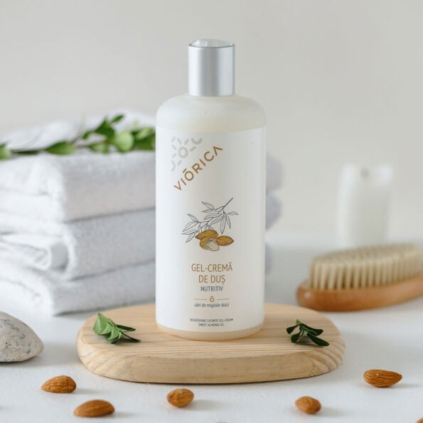 Gel-cremă de duș Nutritiv - Viorica Cosmetic MD