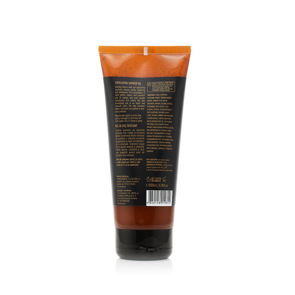 Gel de duș exfoliant Viorica Essentielle - Viorica Cosmetic MD