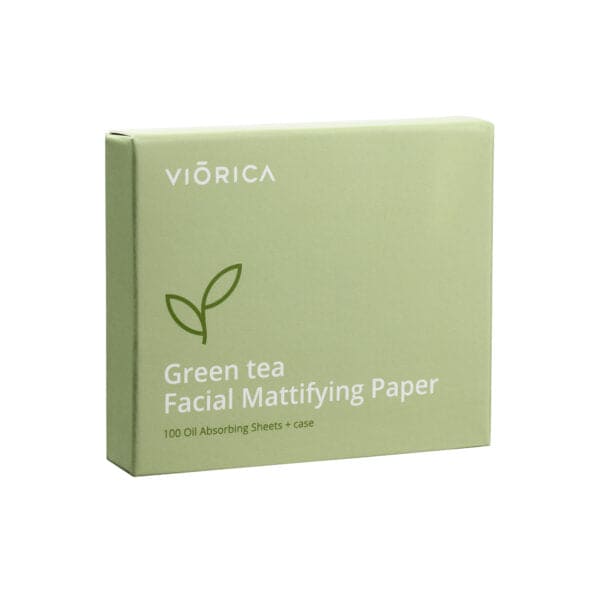 Hârtie matifiantă Viorica Cosmetic cu ceai verde