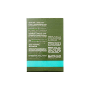 Loțiune după ras hidratantă cu scoarță de stejar, ambalaj verde texturat, colecția For Men.