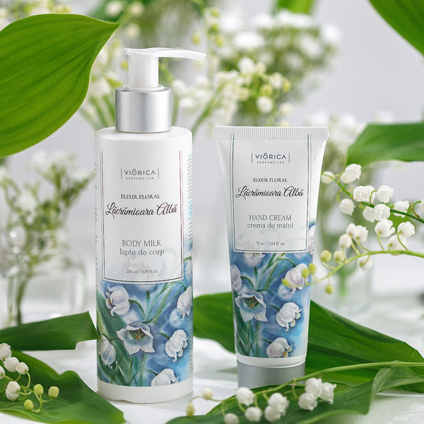 Lapte de Corp „Elixir Floral Lăcrămioara Albă” - Viorica Cosmetic MD