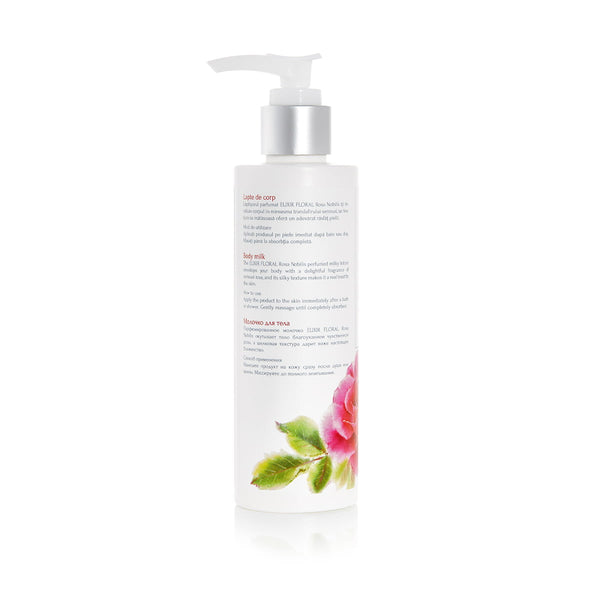 Lapte de corp „Elixir Floral Rosa Nobilis” - Viorica Cosmetic MD