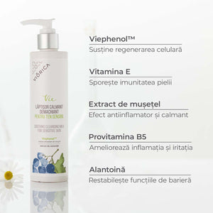 Lăptișor calmant demachiant, Viorica Vie - Viorica Cosmetic MD