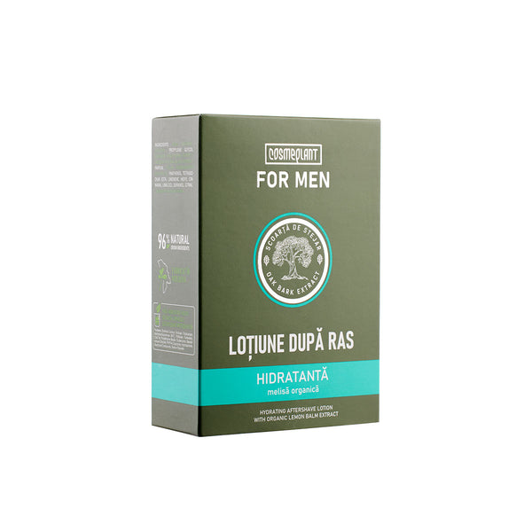 Loțiune după ras hidratantă, For Men - Viorica Cosmetic MD