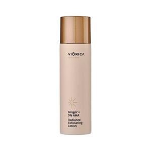 Loţiune exfoliantă iluminantă Ghimbir + 5% AHA, Perfect Glow - Viorica Cosmetic MD