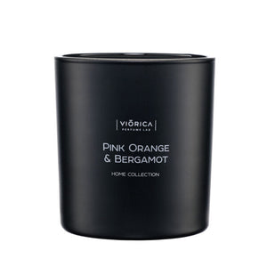 Lumânare parfumată din ceară de soia “Portocală Roză & Bergamot” - Viorica Cosmetic MD