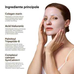 Mască de față hidratantă cu colagen, 21Collagen - Viorica Cosmetic MD