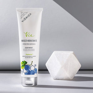 Mască Hidratantă Viorica Cosmetic pentru păr uscat și deshidratat, Viorica Vie Masca de păr fără sulfați