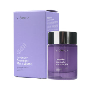 Mască Soufflé Nocturnă cu Lavandă - Viorica Cosmetic MD